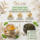 DiviniTEA tulsi organic whole leaf green tea – Kangra Tea House