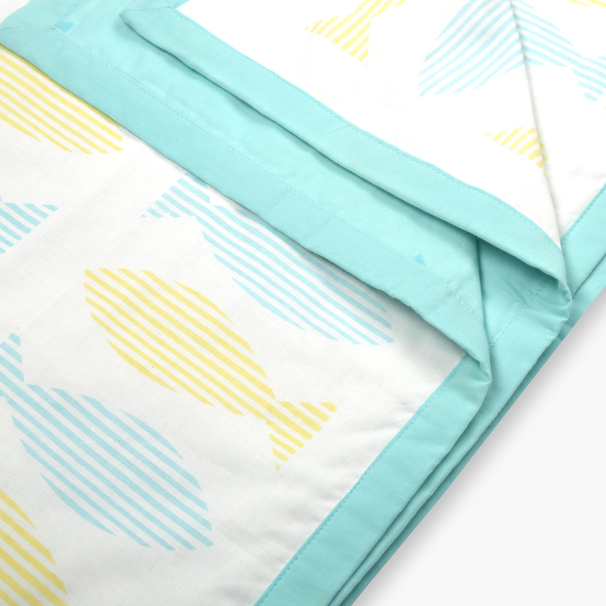 Counting Fish - Organic Dohar (Day Blanket) - Oranges and Lemons