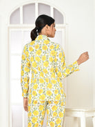 Elaura Handprinted women's pure cotton shirt , best choice for everyday wear and holiday wear-4