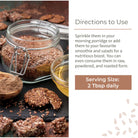 Flax Seeds - Unroasted (Set of 2) - Ecotyl - 100% Organic I Sustainable
