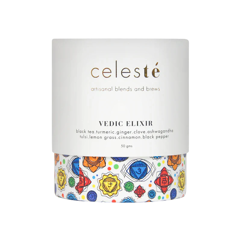 Turmeric Ginger Tea | Vedic Elixir - CELESTE