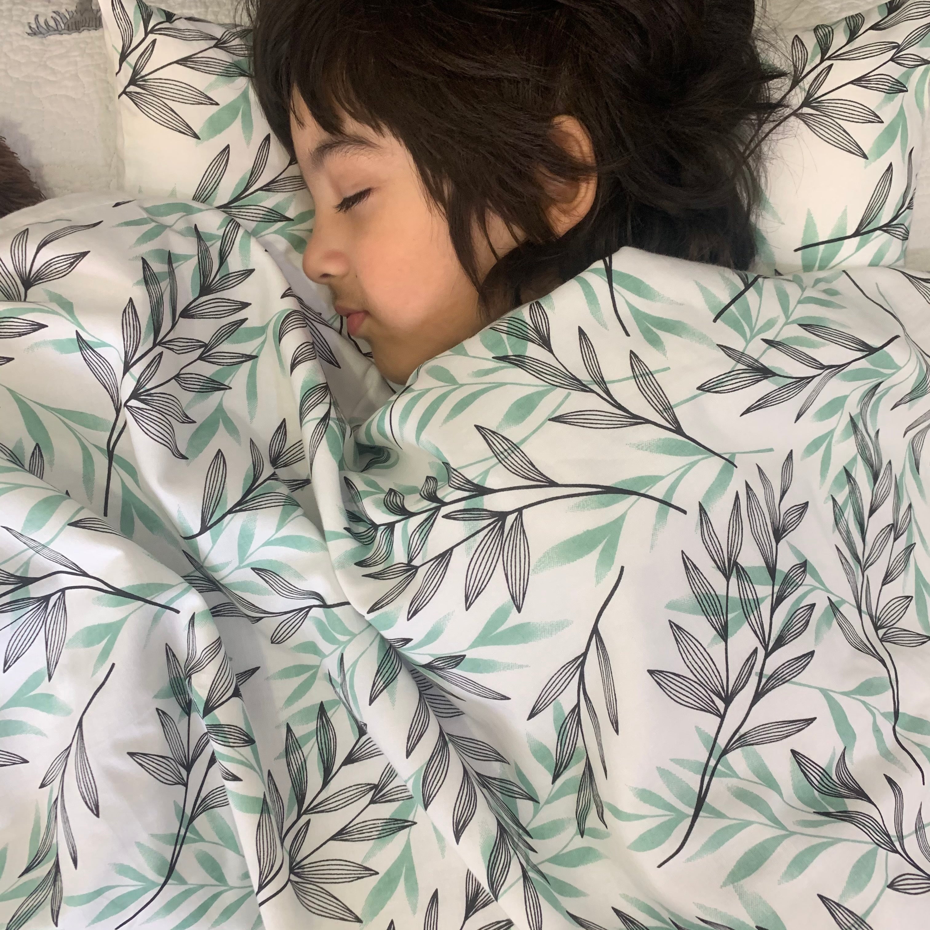 Playful Pandas - Organic Kids Blanket - Oranges and Lemons