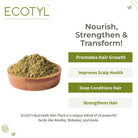 Ayurvedic Hair Pack - Ecotyl - 100% Organic I Sustainable