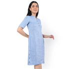 Hemp Denim Blue Dress