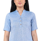 Hemp Denim Blue Dress