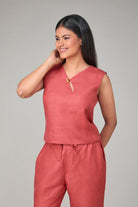 Hemp Teracotta Red Co-Ord Set