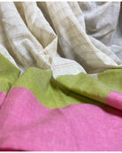 white saree,Khadi saree