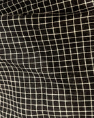 Soft and Comfortable handloom cotton saree in black and white checks