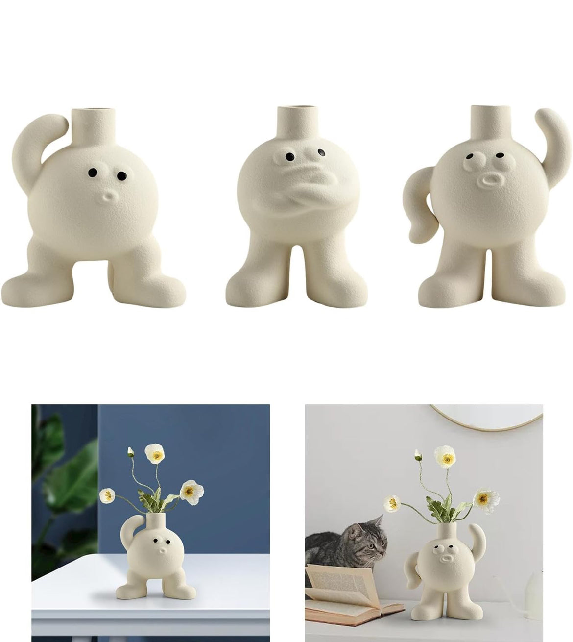 Big Feet Flower Pot – Hip Hop Porcelain Planter - https://artecasa.in/