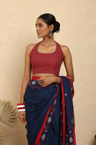 Ragini Check Jamdani Blouse