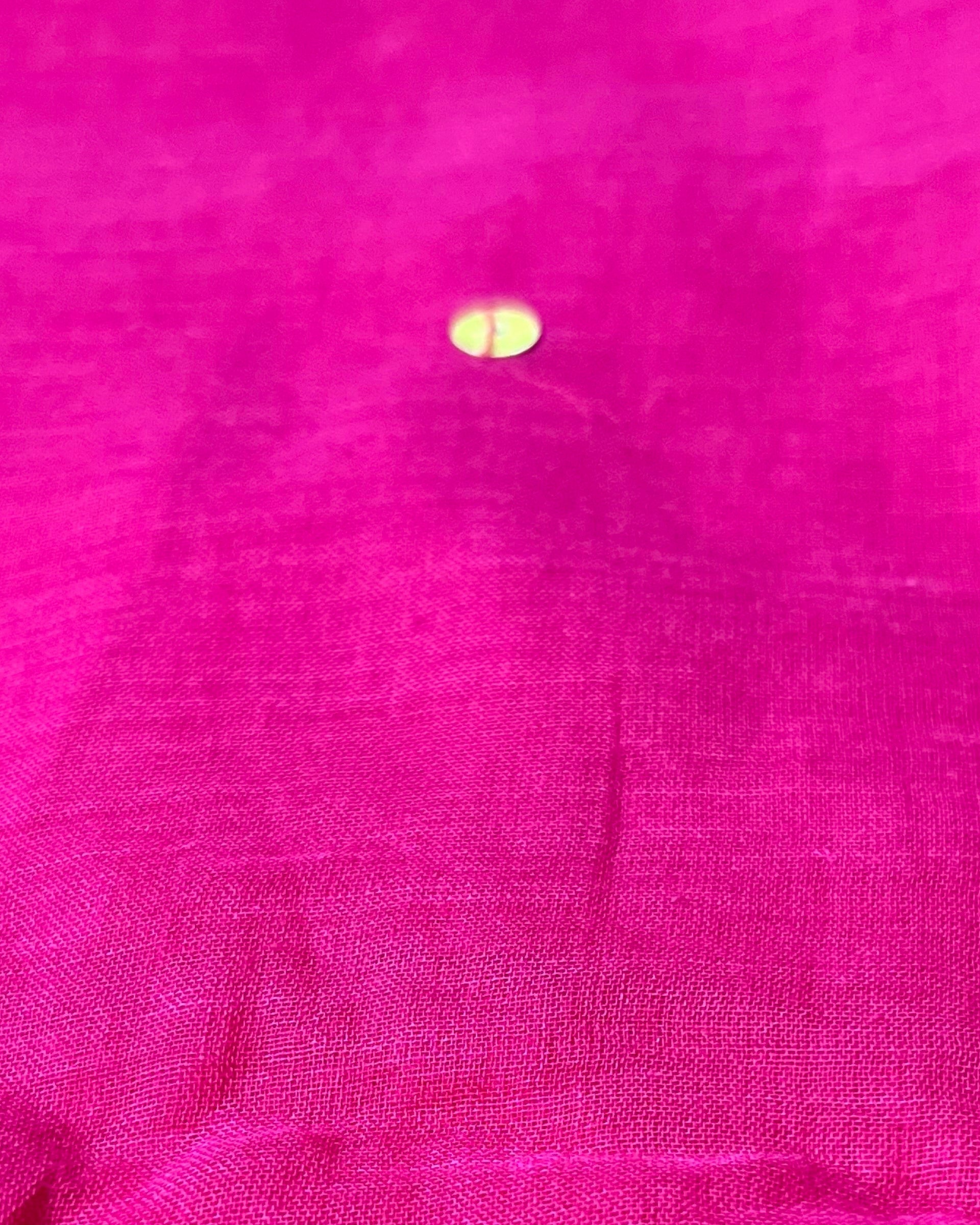 Soft and Comfortable mulmul cotton saree in rani pink shade with golden sequin emblishment for festive or party wear at reasonable price