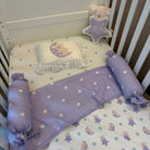 Dreamy Koala - Organic Cot Bedding Set with Dohar - Oranges and Lemons