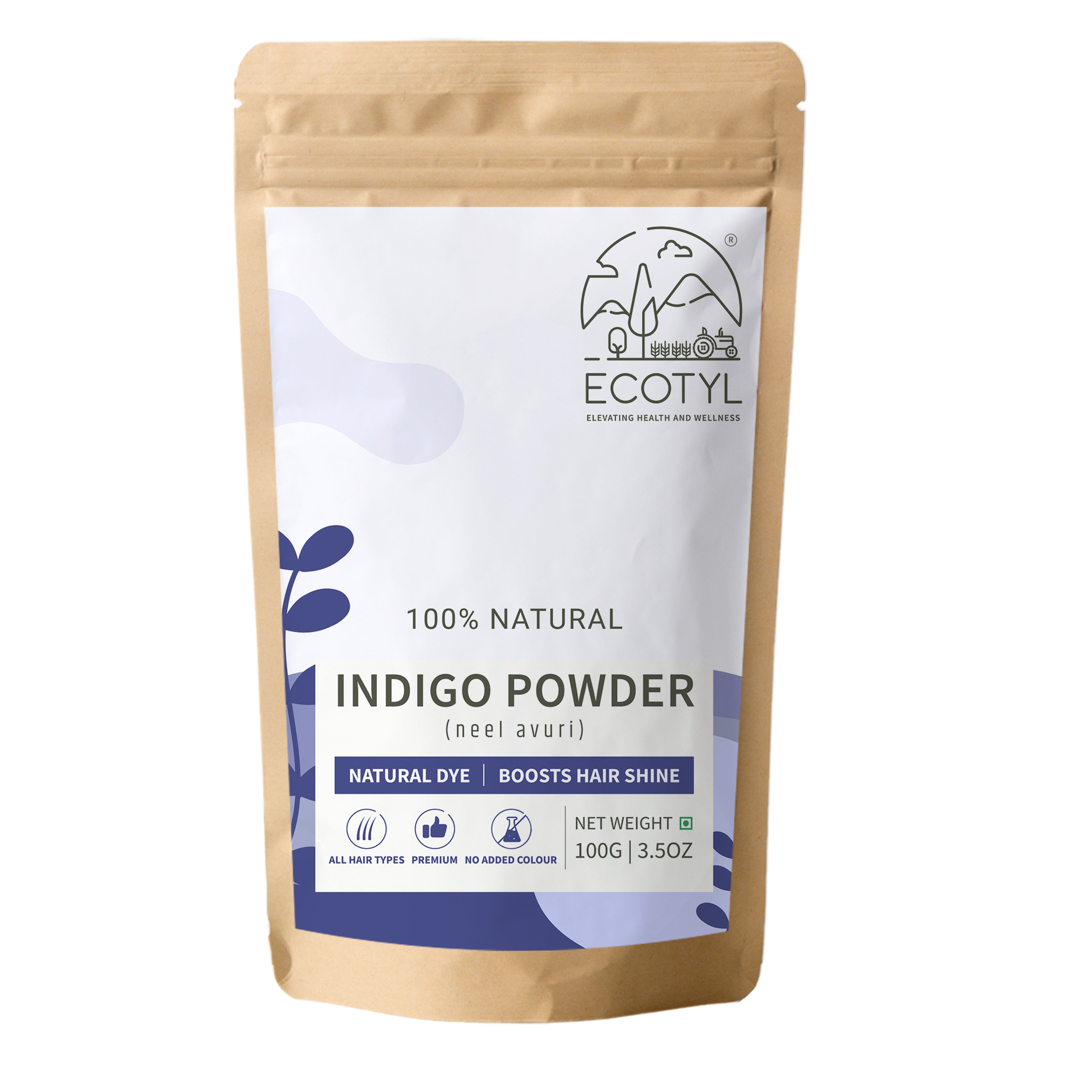 Indigo Powder - Ecotyl - 100% Organic I Sustainable