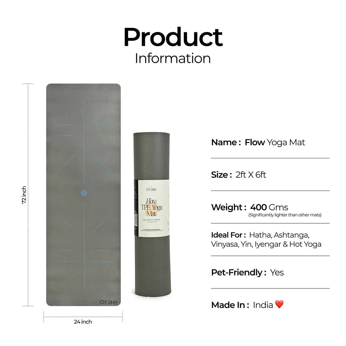 Santorini Rise Rectangle Yoga Mat #color_santorini#shape_rise-rectangle