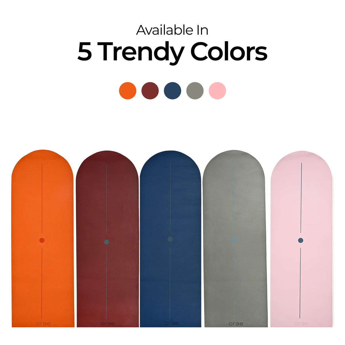 Kyoto Sequence Arched Yoga Mat #color_kyoto#shape_sequence-arched
