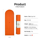 Marrakech Sequence Arched Yoga Mat #color_marrakech#shape_sequence-arched