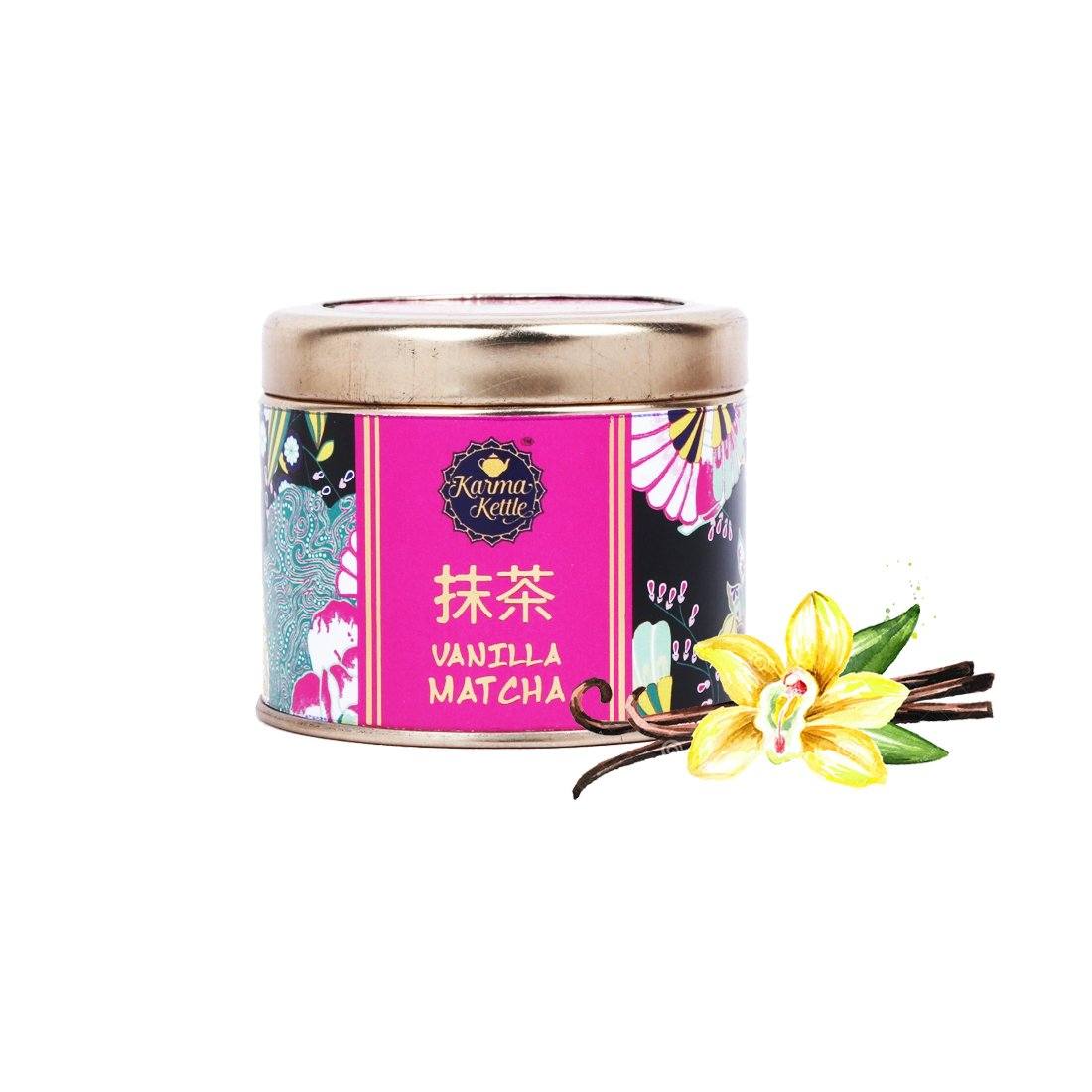 Vanilla Matcha Green Tea Karma Kettle Teas 