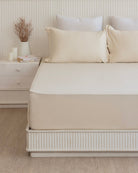 Quintessential Flat Sheet Beige - Texaura