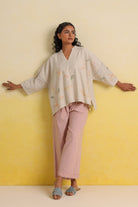 Mist Beige Top - Dhãran