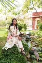 Nico Kurta Botanical Print Dharan Bouquet of Love