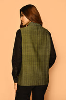 handloom cotton office wear jacket for ladies