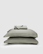 Quintessential Flat Sheet Pebble Green - Texaura