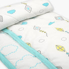 Fly Away High - Organic Cot Bedding Set - Oranges and Lemons