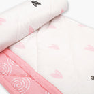 Little Hearts - Organic Cot Bedding Sets - Oranges and Lemons