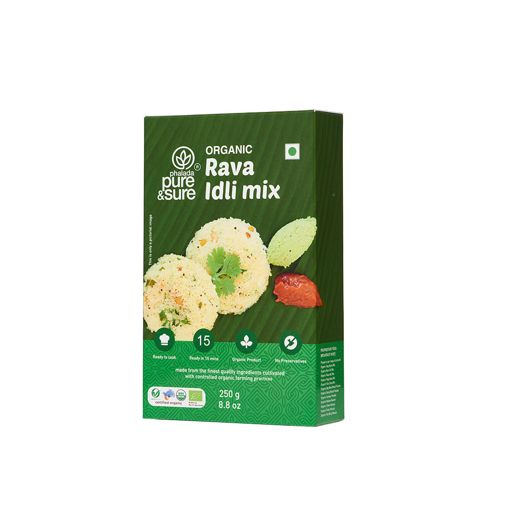 Rava idli mix side