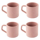 Rice Husk And Bamboo Fiber Cute Coffee Mugs