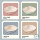 Rice husk And Bamboo Fiber Multipurpose Snack Bowls