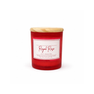 Velvet Ember Candle – Luxury Red Glass Candle | Artecasa - https://artecasa.in/
