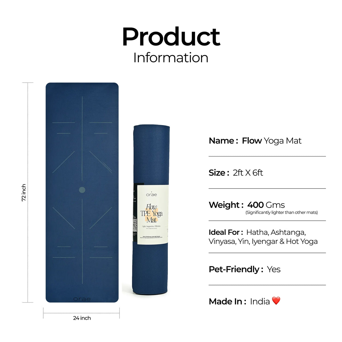 Santorini Rise Rectangle Yoga Mat #color_santorini#shape_rise-rectangle