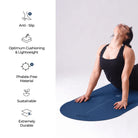 Santorini Sequence Arched Yoga Mat #color_santorini#shape_sequence-arched