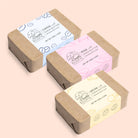 Shea Butter Soaps - Ubtan, Rose & Coffee - Set of 3 - Ecotyl - 100% Organic I Sustainable