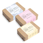 Shea Butter Soaps - Ubtan, Rose & Coffee - Set of 3 - Ecotyl - 100% Organic I Sustainable