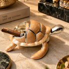 Silver Plated Turtle Ash Tray | Decorative Tabletop Décor - https://artecasa.in/