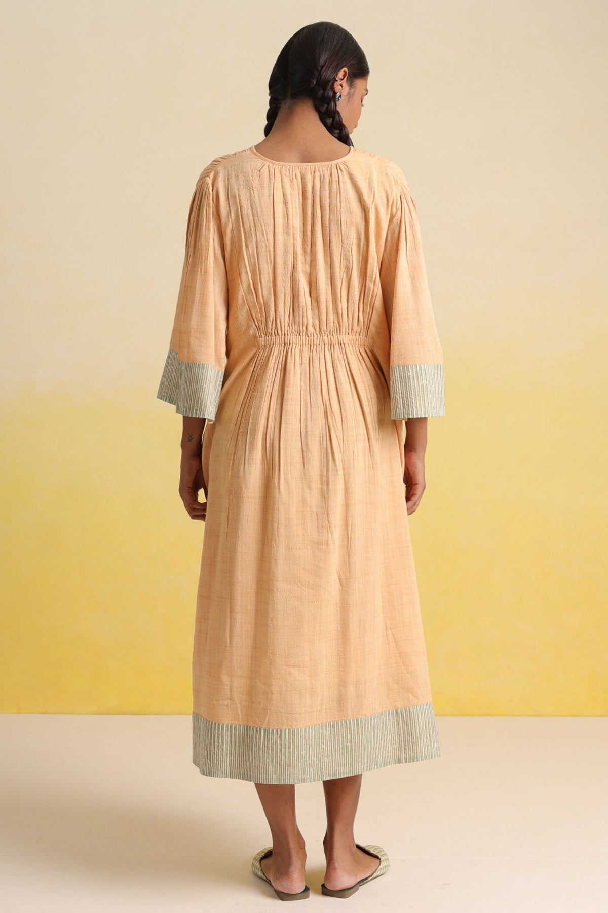 Sway Apricot Dress - Dhãran