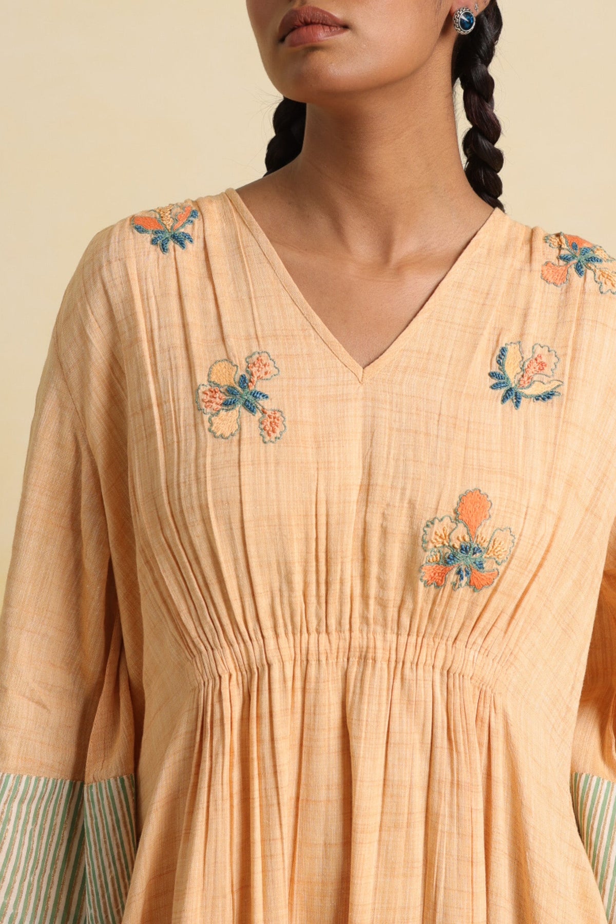 Sway Apricot Dress - Dhãran