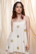 Subtle dots- planet positive polka spaghetti co-ord set - western