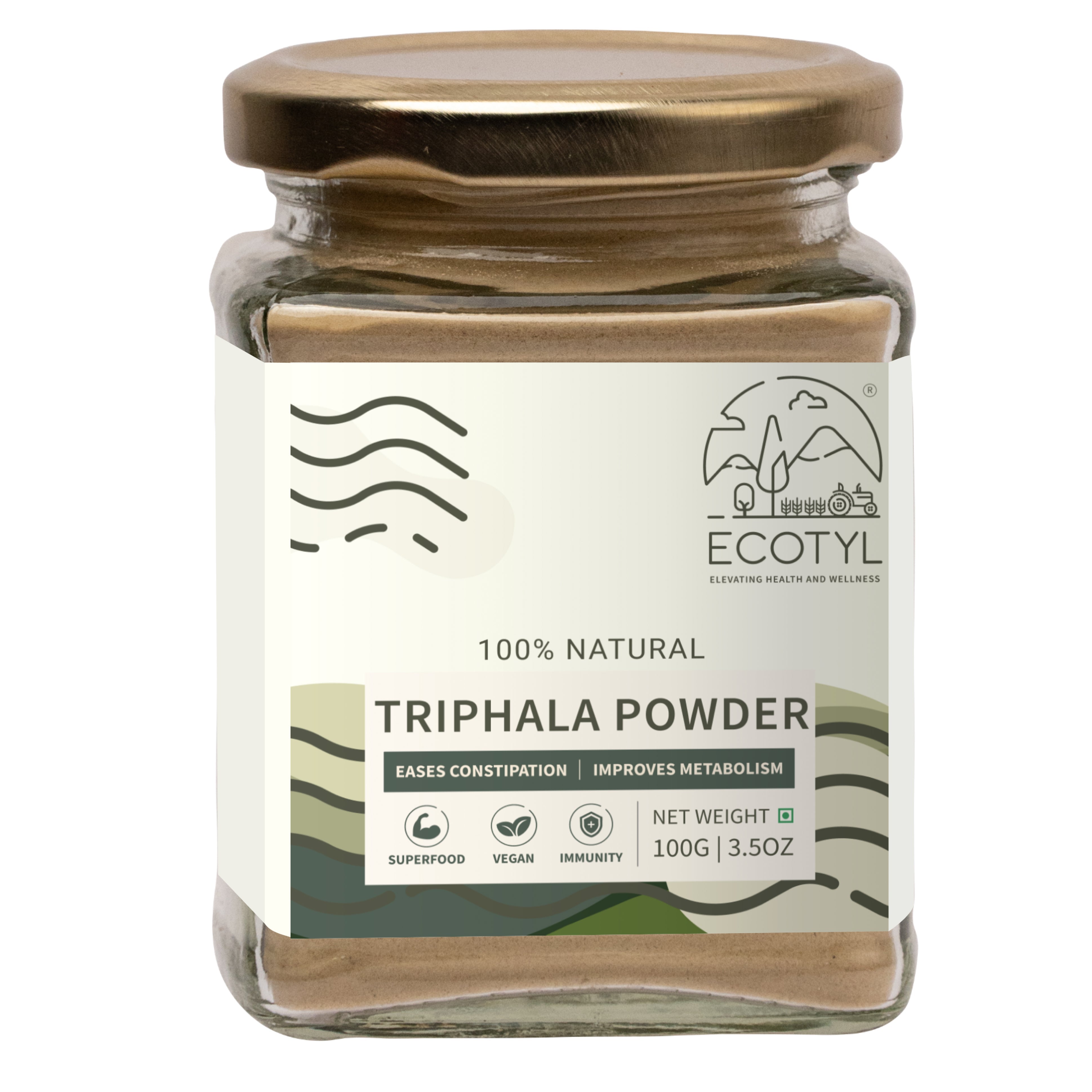 Triphala Powder - Ecotyl - 100% Organic I Sustainable