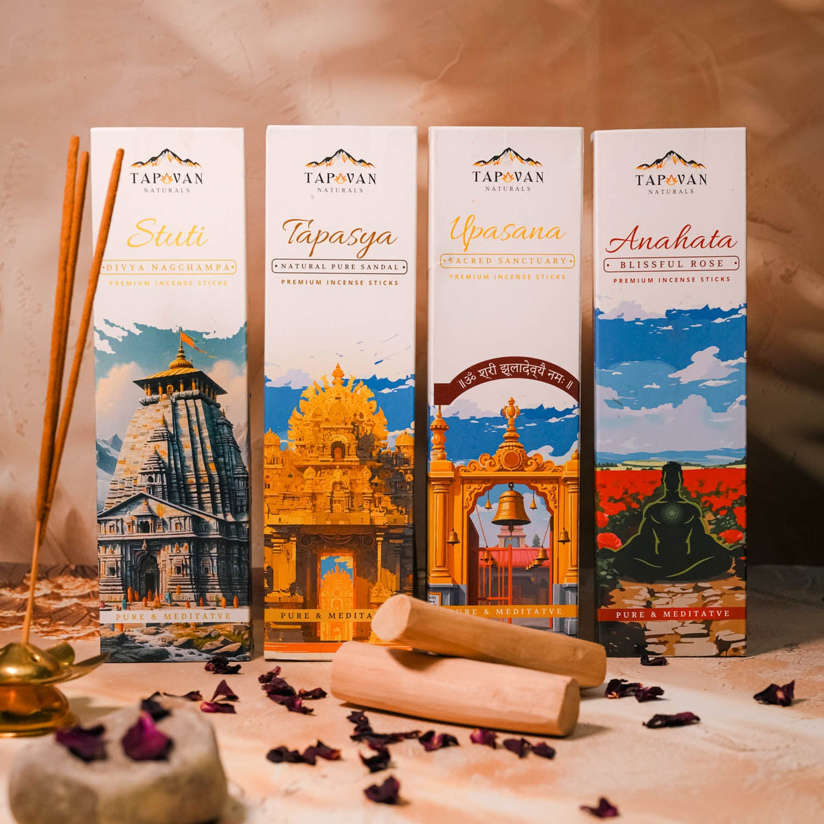 Premium Mixed Floral Incense Sticks Pack 