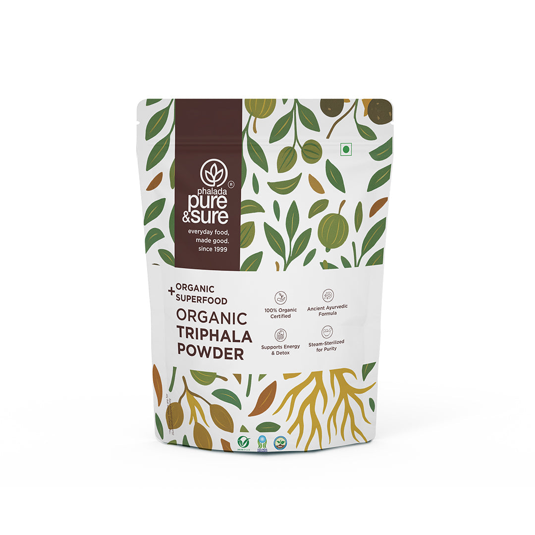 Phalada Pure and Sure Organic Triphala Powder