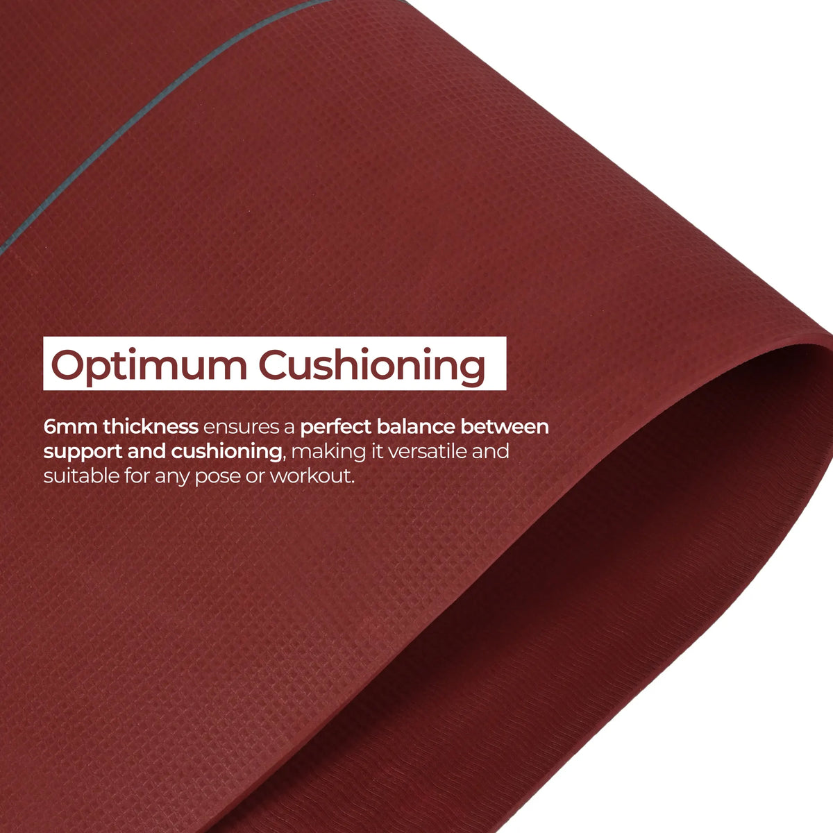 Tuscany Sequence Arched Yoga Mat #color_tuscany#shape_sequence-arched