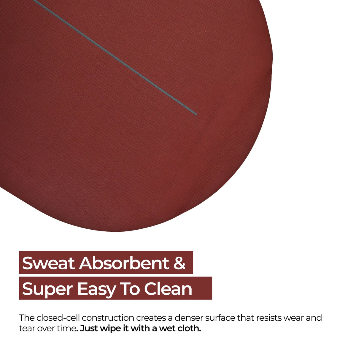 Tuscany Sequence Arched Yoga Mat #color_tuscany#shape_sequence-arched