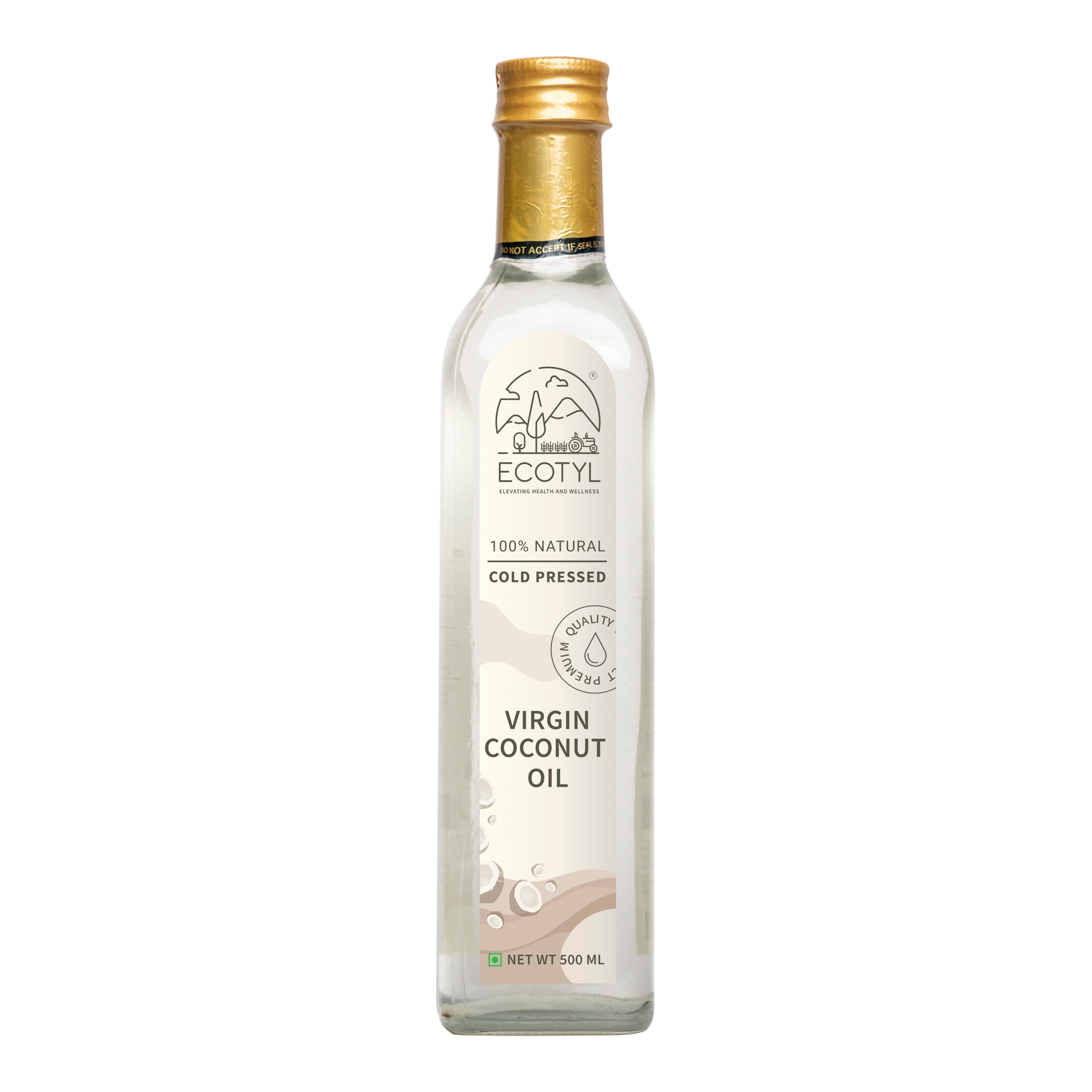Cold Pressed Virgin Coconut Oil - Ecotyl - 100% Organic I Sustainable