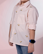 Ishin Hand-Embroidered Shirt – hand-embroidered 100% cotton – RASRA MAI