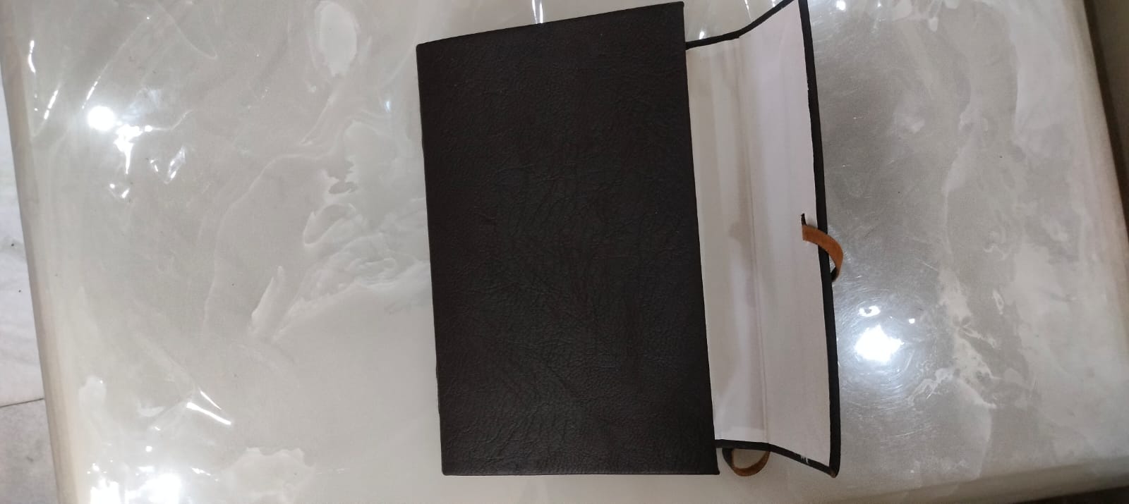 Exclusive vegan leather jumbo journal with eco-friendly design, large writing pages, and sustainable material cover