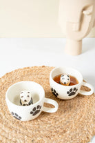 Panda Mug | Cute Panda Ceramic Coffee Mug | Aesthetic Animal Cup | Clearance Sale - https://artecasa.in/