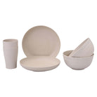 Wheat Straw Couple Dinner Set